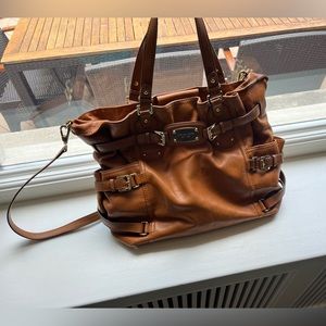 Michael Kors large leather bag